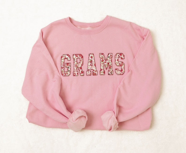 Custom Embroidered Mothers Day Gift | Personalized Embroidery | Spring Apparel | Floral Nana Shirt | Birthday Gift