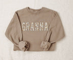 Custom Embroidered Mothers Day Gift | Personalized Embroidery | Spring Apparel | Floral Nana Shirt | Birthday Gift