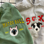 Pet Embroidered Sweatshirt, Embroidered Dog Hoodie, Custom Dog Face Embroidered Sweatshirt From Photo, Pet Lovers Gift, Mother Day Gift il_794xN.6119500467_tcuu.jpg?v=1743397381