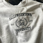 Halloweentown University Embroidered Sweatshirt, Halloween Sweatshirt, Halloweentown University, Pumpkin Shirt, Halloween Shirt For Beloved il_794xN.6119660444_6bjl.jpg