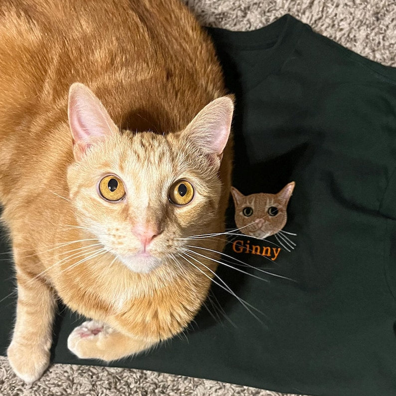 Personalized Embroidered Custom Cat Face with photo Sweatshirt il_794xN.6121563327_fiub.jpg?v=1743397352