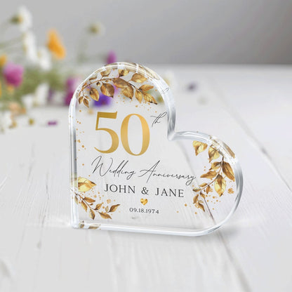 Personalized 50th Anniversary Gift, Gold Anniversary Gift, Wedding Anniversary Keepsake, 50th Anniversary Gift for Couple il_794xN.6137552141_jubw.jpg