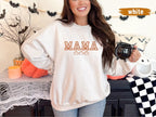 Personalized Embroidered Mama Sweatshirt with Pumpkins | Fall & Halloween Themed | Custom Kids Names on Sleeve | Cozy Autumn Pullover il_794xN.6155628525_s60q.jpg