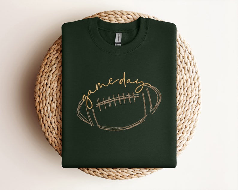 Embroidered Game Day Shirt, Tis The Season Sweatshirt, Embroidered Fall Hoodie, Touchdown Football Hoodie Sweatshirt, Embroidered Thanksgiving Gift