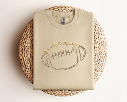 Embroidered Game Day Shirt, Tis The Season Sweatshirt, Embroidered Fall Hoodie, Touchdown Football Hoodie Sweatshirt, Embroidered Thanksgiving Gift