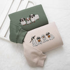 Embroidered Halloween Custom Dog From Your Photo Sweatshirt Crewneck Halloween Dog Shirt Ghost Dog Halloween Hoodie Sweater Spooky Dog il_794xN.6188042605_dray.jpg