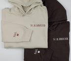 Roman Numeral Hoodie | Embroidered Couples Hoodie | Hoodie with Initials | Matching Couples Date Hoodie | Anniversary Date Hoodies il_794xN.6197853998_c1iw.jpg