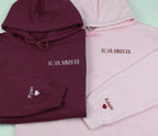 Roman Numeral Hoodie | Embroidered Couples Hoodie | Hoodie with Initials | Matching Couples Date Hoodie | Anniversary Date Hoodies il_794xN.6197854010_azac.jpg