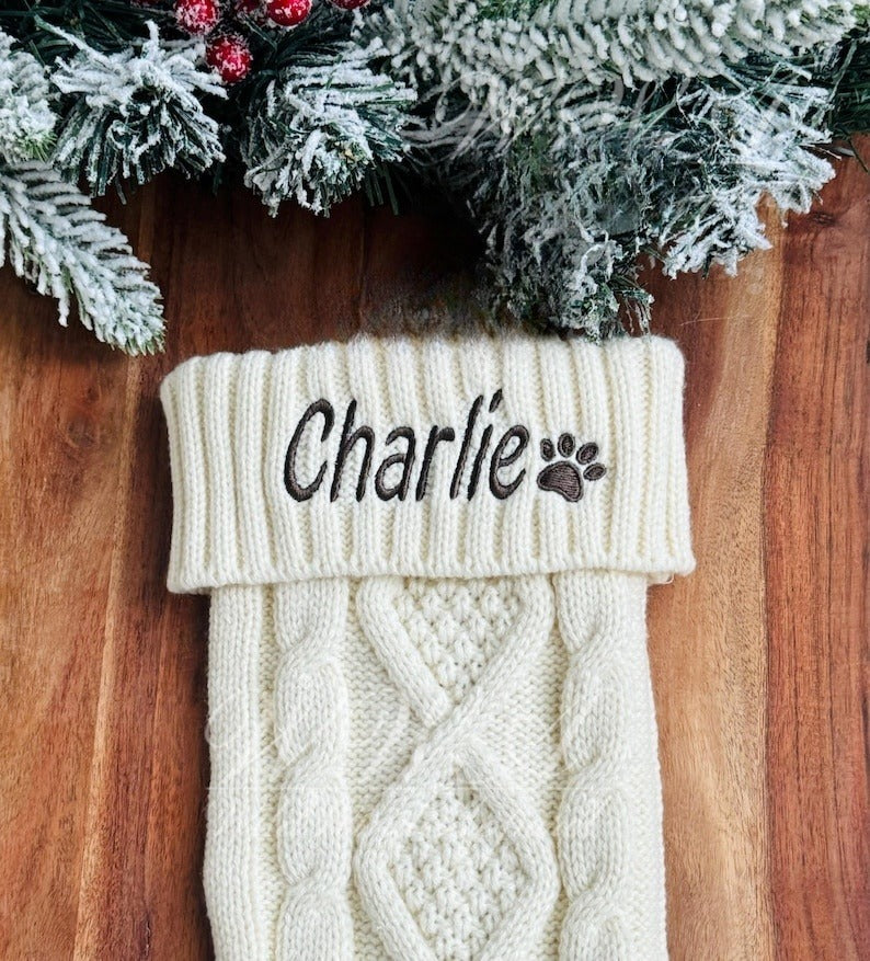 Pet Christmas Stocking, Personalized Embroidered Christmas Stocking, Personalized Pet Stocking, Embroidered Knit Stocking, Dog Stocking il_794xN.6201450687_hxz5_1.jpg