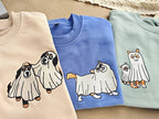 Custom Cat Embroidered Sweatshirt Ghost Cat Dog,Embroidered Sweatshirt,Embroidered Halloween Cute Ghost Pet,Crewneck Fall Sweatshirt il_794xN.6232038845_c9rq.jpg