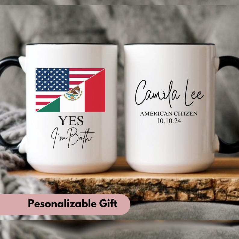 US Citizenship gift, Dual Citizenship gift, Naturalization gift, New Citizen mug, Custom dual Citizenship mug, New American us Citizen gift il_794xN.6301896542_qphy.jpg