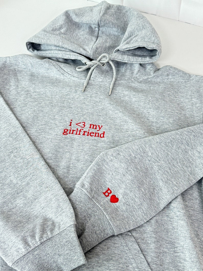 Custom Embroidered i love my girlfriend Couple Matching Initial Hoodie | Personalized Valentines Day Anniversary Gift for Him il_794xN.6305355798_7gnc.jpg