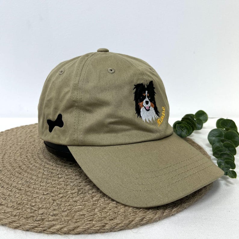 Custom Embroidered Pet Hat, Personalized Dog Portrait Hat, Dog Face, Cat Face, Custom Dog Hat, Custom Cat Hat, Matching Couple Hat il_794xN.6307818255_30k5.jpg