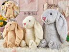 Personalized Embroidered Bunny Rabbit, Personalised Bunny Rabbit Toy,Custom Monogrammed Bunny Rabbit,Bunny Soft Plush Toy,Kids Birthday Gift