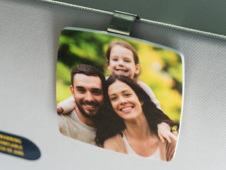 Personalized Valentine's Day Gift For Him, Custom Photo Car Visor Clip, Husband Gifts, Drive Safe Visor Clip With Picture Gift For Boyfriend il_794xN.6332998019_t249.jpg