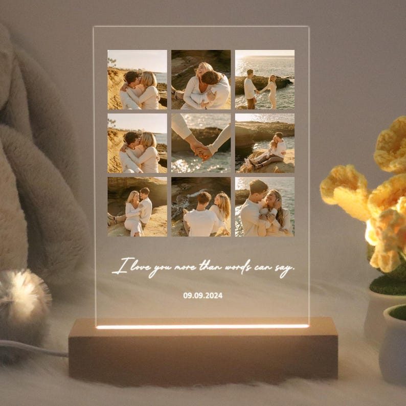 Peronalized Photo Night Light, Photo Collage LED Light, Custom Photo Lamp, Anniversary Gift for couple, Birthday Gift For Firends Couple il_794xN.6342565485_9pve.jpg