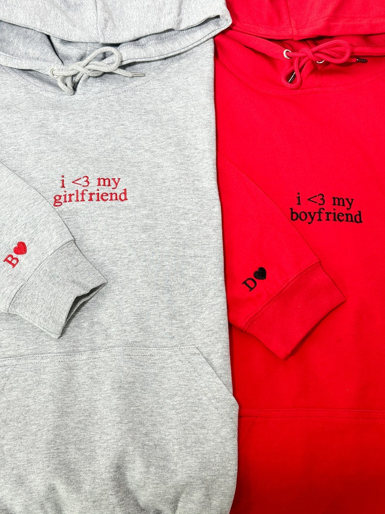 Custom Embroidered i love my girlfriend Couple Matching Initial Hoodie | Personalized Valentines Day Anniversary Gift for Him il_794xN.6353420425_tgxu.jpg