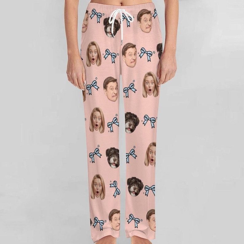 Custom Face Pajama Pants,Personalized Pajama Trousers for Men Women,Custom Pet Face Photo Couple Pajama Pants,Birthday Gift il_794xN.6369226532_fhv5.jpg