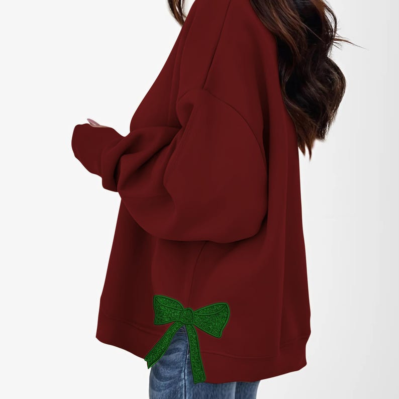 Embroidered Custom Text with Bow Side Sweatshirt, Side Bow Applique Sweatshirt, Giltter Bow Hoodie, Girly Coquette Shirt, Personalized Name il_794xN.6374654916_q5td_d4bce3f4-9e7b-4124-a1c3-d0d65d4afff3.jpg