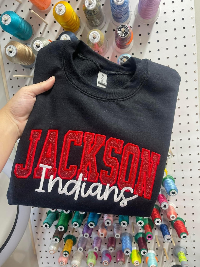 Custom School/Mascot Glitter Applique Embroidered Sweatshirt il_794xN.6377434049_fvpt.jpg