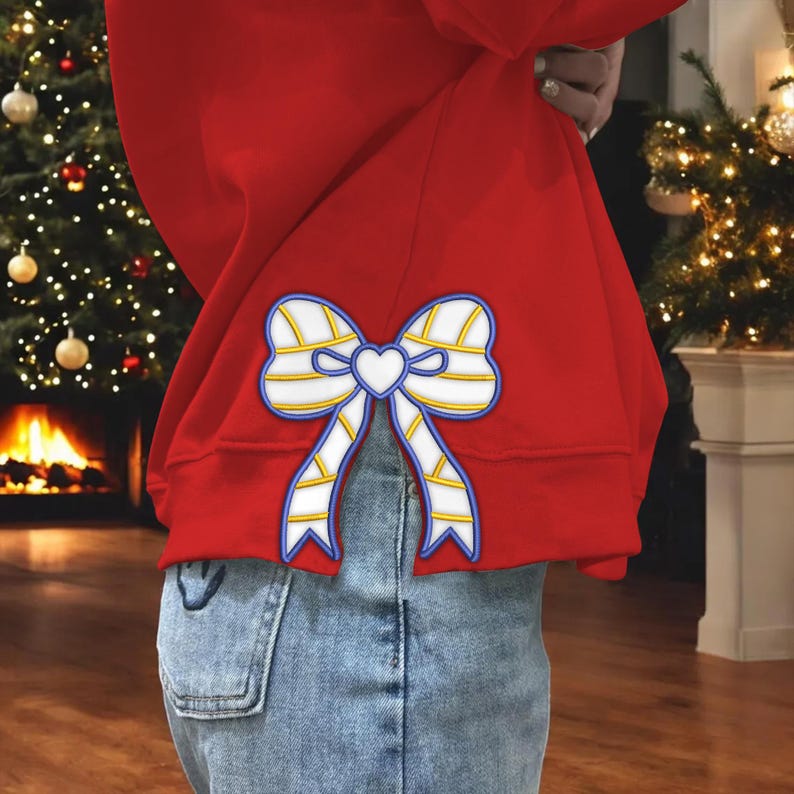Personalized Bundle Sport Side Bow Applique Side Bow Machine Embroidery Sweatshirt, Baseball Embroidered Sweatshirt, Volleyball/Football/Soccer/Softball Embroidered Sweatshirt il_794xN.6379970538_228e_83d8c2f6-b6d2-4481-bff8-d66aad75a68d.jpg