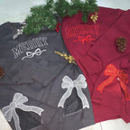Merry Side Bow Sweatshirt, Embroidery Bow Cut-out Holiday Sweatshirt, Trendy Coquette Bow il_794xN.6386836764_athy.jpg