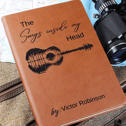 Customized Songwriter Leather Journal, Songs Inside My Head Notebook Musician Notebook Songwriting Journal, Guitarist Gifts For Music Lovers il_794xN.6409322208_asoq.jpg