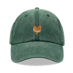 Chicken Baseball Cap Vintage Washed Cotton Unisex Dad Hat Adjustable Funny Faded Sports Sun Bird Summer Holiday Funny Farm Farmer