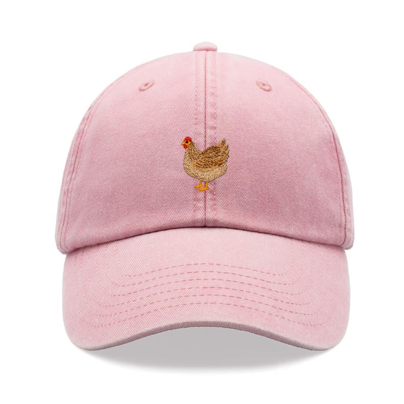 Chicken Baseball Cap Vintage Washed Cotton Unisex Dad Hat Adjustable Funny Faded Sports Sun Bird Summer Holiday Funny Farm Farmer