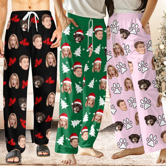 Custom Face Pajama Pants,Personalized Pajama Trousers for Men Women,Custom Pet Face Photo Couple Pajama Pants,Birthday Gift il_794xN.6417304781_9crx.jpg