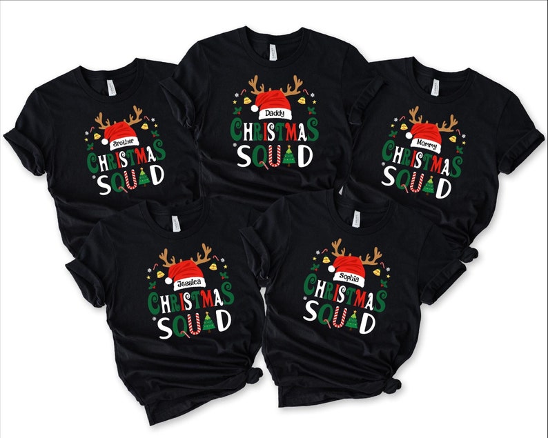 Christmas Squad Shirt, Family Christmas 2025 Shirts, Christmas Group Shirt, Christmas Family Shirt, Christmas Pajamas, Family Matching Shirt