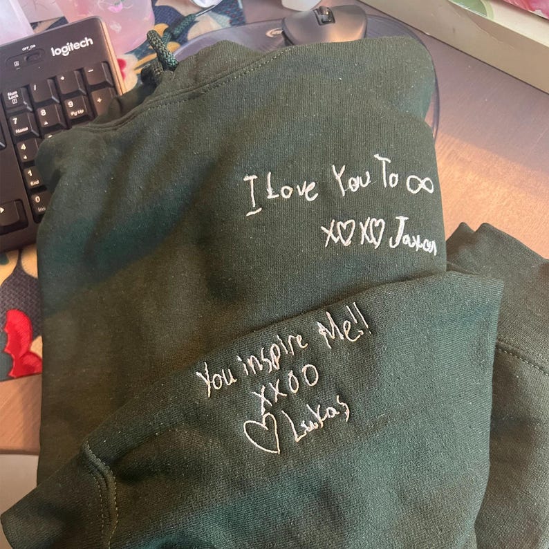 Custom Your Handwriting Embroidered Sweatshirt, Embroidered Couple Message Shirt, Couple Matching Sweatshirt, Personalized Gift For Him Her il_794xN.6425425417_gy5m_27a4f57d-0c99-4024-b129-5e8b5d444056.jpg