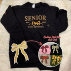 Senior Coquette Bow Embroidered Sweatshirt | Side Bow Applique Hoodie| Christmas Bow Sweatshirt | Glitter Christmas Sweatshirt il_794xN.6426359393_1j4j_1.jpg