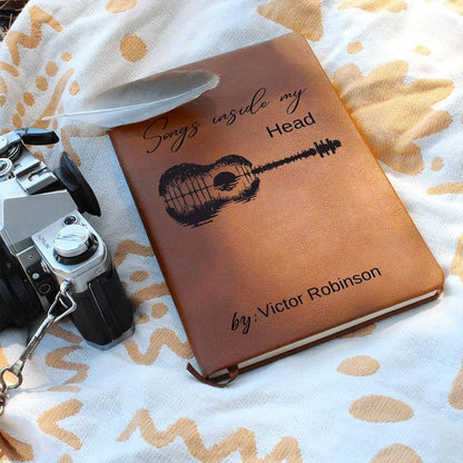 Customized Songwriter Leather Journal, Songs Inside My Head Notebook Musician Notebook Songwriting Journal, Guitarist Gifts For Music Lovers il_794xN.6457413195_afln.jpg