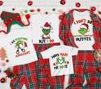 The Grinchy Christmas Family Matching Shirts, Family Men Funny shirt, I Don't Do Matching Christmas Outfits, But I Do Tee, Christmas gifts