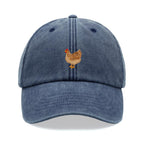 Chicken Baseball Cap Vintage Washed Cotton Unisex Dad Hat Adjustable Funny Faded Sports Sun Bird Summer Holiday Funny Farm Farmer