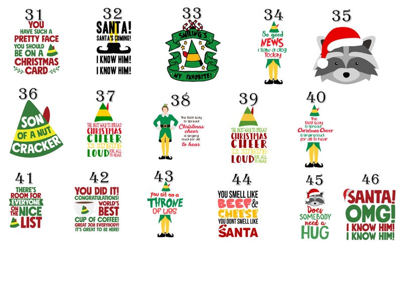 Funny Elf Movie Quote Christmas Shirt - Holiday Tee