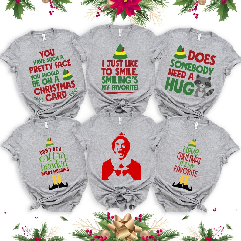 Funny Elf Movie Quote Christmas Shirt - Holiday Tee