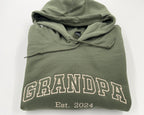 Custom Text Embroidery Hoodie, Custom Saying Clothing, Personalized Text Sweatshirt, Custom Embroidered Varsity Hoodie, Custom Text Apparel