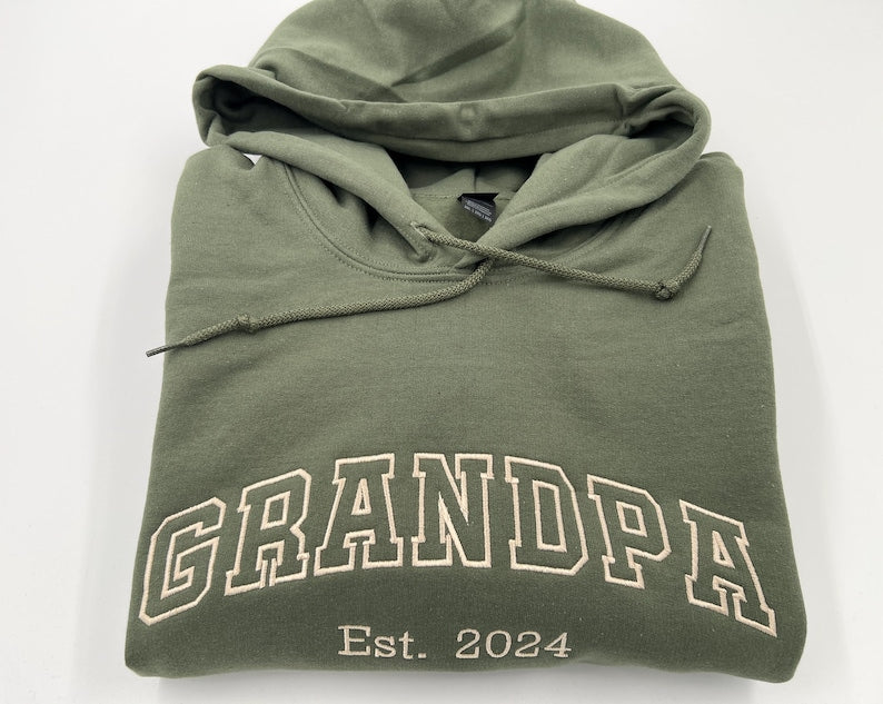 Custom Text Embroidery Hoodie, Custom Saying Clothing, Personalized Text Sweatshirt, Custom Embroidered Varsity Hoodie, Custom Text Apparel