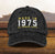 50th Birthday gift Vintage Embroidered Hat for 50th Birthday Born In 1975 Cotton Twill Cap il_794xN.6525246720_4ltd.jpg