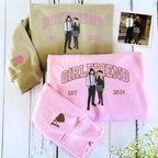 Embroidered Couple Photo Hoodie | Personalized His And Her Sweatshirt | 2nd Anniversary Gift For Couples | Boyfriend Gifts il_794xN.6534449952_hoac.jpg