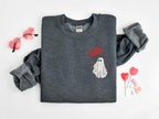 Embroidered Ghost Sweatshirt, Valentine's Day Ghost Embroidered Shirt, Valentine's Day Sweatshirt, Valentine's Day Embroidered Sweatshirt il_794xN.6584005659_n5bd.jpg