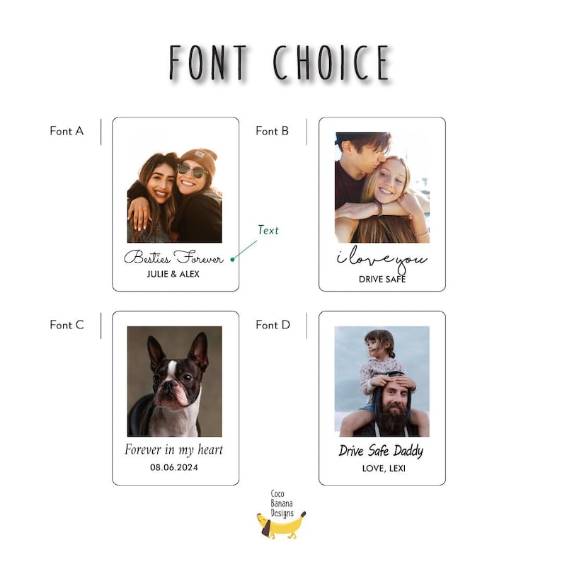 Personalized Photo Car Ornament, Hanging Car Polaroid Any Image, Drive Safe Ornament, Driving Test Pass Gift, Idea First Car Charm Gift il_794xN.6601669059_p7qw.jpg