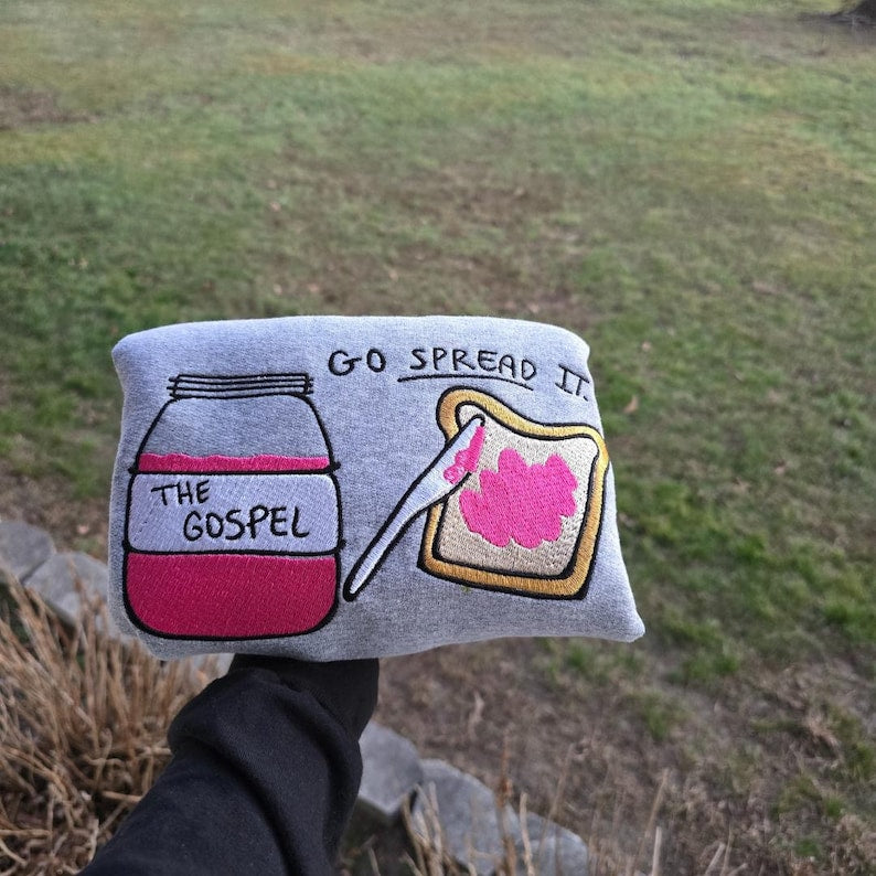 Funny Christian Sweatshirt Gospel Sweater Christian Quote Sweater Faith Based Sweater Aesthetic Faith Sweater Trendy Christian Crewneck