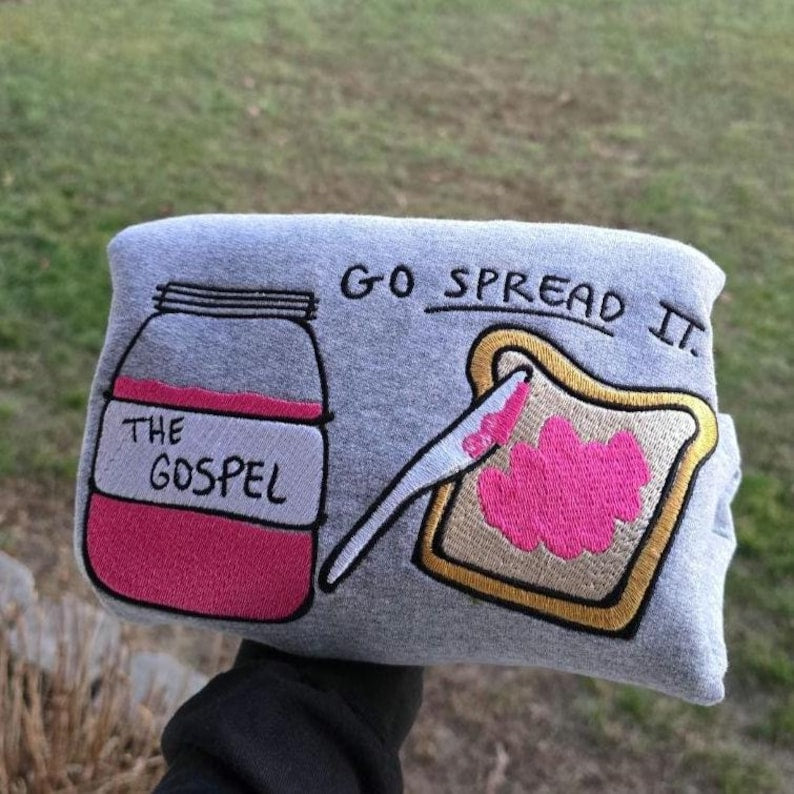 Funny Christian Sweatshirt Gospel Sweater Christian Quote Sweater Faith Based Sweater Aesthetic Faith Sweater Trendy Christian Crewneck