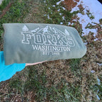 Forks Washington Embroidered Crewneck Sweatshirt, Twilight Inspired Pacific Northwest Apparel PNW Souvenir Traveling Sweater National Parks