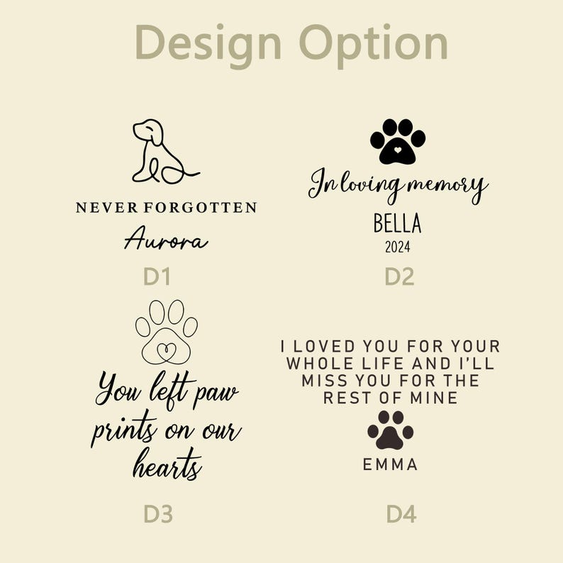 Personalized Dog Memorial Gift Planter,Pet Memorial Gift Plant Pot,Custom Flower Pot with Bamboo Tray,Loss of Dog,Never Forgotten Plant Pot il_794xN.6640976565_ogqg.jpg