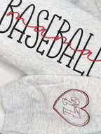Baseball Mama Crewneck Sweatshirt with Trendy Side Bow Glitter Applique & Embroidered Sleeve, Baseball, Baseball mom, Baseball Momma, Boymom il_794xN.6663902995_rxea.jpg