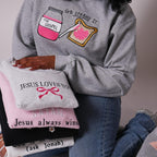 Funny Christian Sweatshirt Gospel Sweater Christian Quote Sweater Faith Based Sweater Aesthetic Faith Sweater Trendy Christian Crewneck